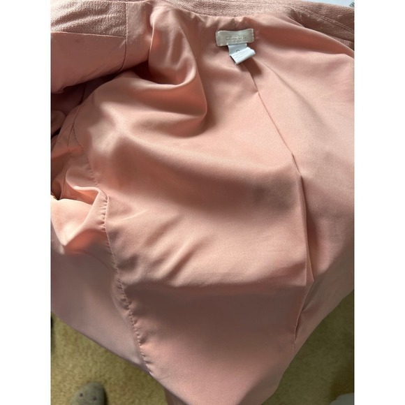 Chicos vtg Pink Single Button Blazer Professional Office Wear Career Jacket sz O - Picture 8 of 8